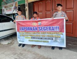 Polsek Kerinci Ajak Warga Aktif Lawan Premanisme