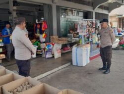 Jaga Harkamtibmas, Polsek Kuala Kampar Sisir Bank dan Pertokoan