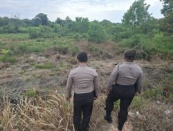 Cegah Karhutla, Polsek Kerinci Intensifkan Patroli dan Edukasi Warga