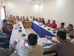 Dukung Ketahanan Pangan, Kapolsek Pangkalan Kuras Gelar Rapat dengan Perusahaan dan Poktan