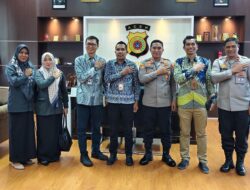 Kapolres Lhokseumawe Sambut Kunjungan Silaturrahmi Panwaslih, Bahas Sinergi Pengawasan Pemilu