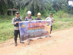 Patroli dan Himbauan Karhutla, Polsek Ukui Ajak Masyarakat Jaga Lingkungan