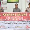 Cegah Pungli, Polisi Patroli dan Sosialisasi di Teluk Meranti