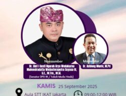 “Sentilan Kebangsaan” Arya: Menggugah Generasi Kristen untuk Berkontribusi, Bukan Mengeluh