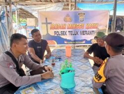 Polsek Teluk Meranti Gelar ‘Minggu Kasih’, Warga Keluhkan Remaja Nongkrong Larut Malam