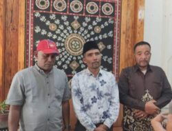 Ketua Forum Reje Kabupaten Aceh Tengah Gelar Konferensi Pers Pelaksanaan Pelatihan Linmas,