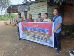 Sosialisasi Tolak Premanisme di Lingkungan Usaha Ukui Pelalawan