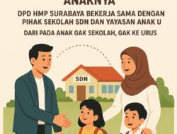 DPD HMP Kota Surabaya Fasilitasi Pendidikan Gratis Bagi Anak dari Keluarga Tidak Mampu