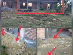 Diduga Ruang Rawat Inap Puskesmas Peudada Dibangun Diatas Balok/Slop Palsu