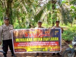 Polisi Imbau Warga Teluk Meranti Waspada Karhutla