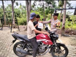 Cegah Karhutla, Polsek Bunut dan TNI Gelar Patroli Gabungan di Desa Petani