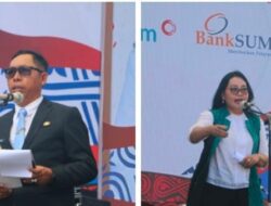 Bupati dan Ketua Dekranasda Taput Resmi Buka Festival Kuliner dan Ekonomi Kreatif HUT ke-80 Kabupaten Tapanuli Utara