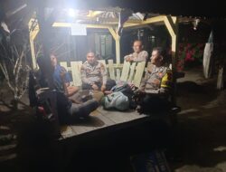 Polsek Kerumutan Gelar Patroli Malam, Fokus Cegah Premanisme dan Geng Motor