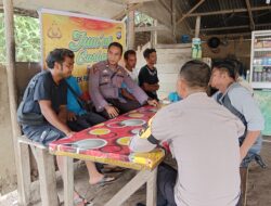 Warga Pangkalan Lesung Dapatkan Imbauan Kamtibmas dalam Kegiatan Jumat Curhat