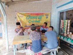 Warga Sampaikan Aspirasi di Jumat Curhat, Polsek Kerumutan Siapkan Patroli