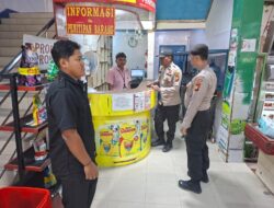 Jaga Ketertiban, Polsek Kerinci Sisir Titik Keramaian dan Objek Vital