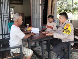 Bhabinkamtibmas Desa Sialang Godang Gelar Silaturahmi, Ajak Warga Waspada Hoaks dan Jaga Kamtibmas