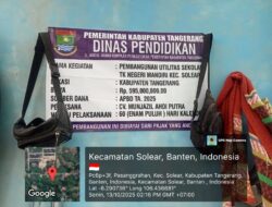 Proyek Utilitas Sekolah TK .Negeri Mandiri Dan Uditch Tak Sesuai Spesifikasi Tehnik.