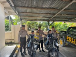 Anak TK Belajar Jadi Polisi di Mapolsek Pangkalan Kuras
