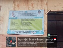 Proyek pembangunan Balai warga di jl tandon ciater Tak Sesuai Spesifikasi Tehnik
