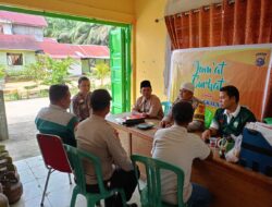Sinergi Polsek dan Masyarakat dalam Jum’at Curhat Jaga Kondusifitas Wilayah Pangkalan Lesung