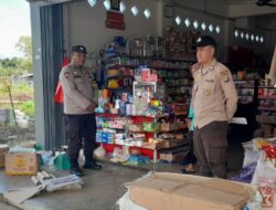 Cegah Kejahatan C3, Polsek Kuala Kampar Tingkatkan Patroli Pagi