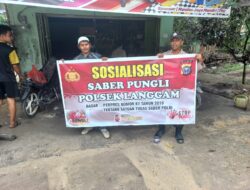 Sosialisasi Saber Pungli, Polisi Imbau Warga Tolak Calo dan Pungutan Ilegal