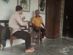 Bhabinkamtibmas Desa Segati Ajak Warga Jaga Kamtibmas Lewat Kunjungan DDS