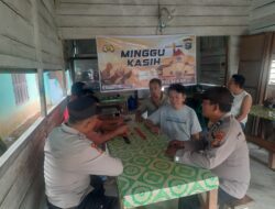 Lewat Minggu Kasih, Polsek Ukui Bahas Karhutla dan Kamtibmas Bersama Warga