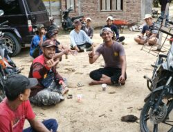 Polsek Kerumutan Gelar Giat Cooling System Lewat Gotong Royong di Masjid