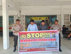 Warga Diedukasi Bahaya Karhutla, Polisi Patroli di Wilayah Rawan Pangkalan Kerinci