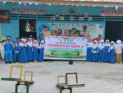 Tanam Pohon di TK Kuala Bersatu, Polisi Kenalkan Green Policing Sejak Dini