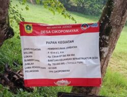 BUKTI NYATA KEPALA DESA CIKOPOMAYAK KEC JASINGA,KABUPTEN BOGOR MEMBANGUNDESA