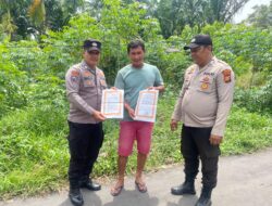 Sosialisasi Karhutla di Kuala Kampar, Polisi Ingatkan Dampak Lingkungan