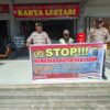 Polisi di Pangkalan Kerinci Turun ke Lapangan, Edukasi Bahaya Buka Lahan dengan Api