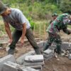 Satgas TMMD Bangun Fasilitas MCK di Arul Gele, Wujud Nyata Kepedulian TNI pada Kesehatan Warga