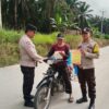 Patroli Karhutla Polsek Kerumutan: Sosialisasi Larangan Membuka Lahan dengan Pembakaran
