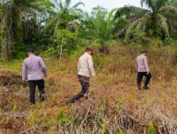Polisi Teluk Meranti Gencarkan Sosialisasi Maklumat Kapolda Riau Cegah Karhutla