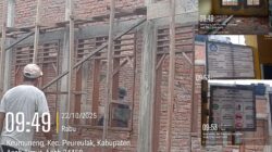 Diduga Proyek Revitalisasi SDN 2 Peureulak Tak Terapkan K3 Secara Maksimal