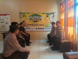 Polsek Ukui Serap Aspirasi Warga Lewat Jumat Curhat, Bahas Karhutla hingga Nongkrong Remaja