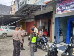 Cegah Curat, Curas, dan Curanmor, Polsek Pangkalan Kerinci Intensifkan Patroli Rutin