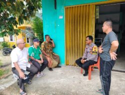 Polisi Pangkalan Kerinci Sambangi Tokoh Masyarakat, Ajak Warga Jaga Keamanan dan Lingkungan