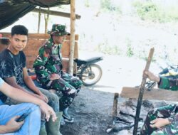 Satgas TMMD Kodim 0106 Bangun Kedekatan dengan Warga di Tengah Padatnya Kegiatan di Linge