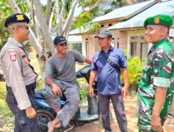 TNI dan Polri di Langgam Kompak Jalin Silaturahmi, Wujud Sinergitas Jaga Kamtibmas