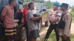 Cegah Premanisme, Polsek Ukui Sosialisasi ke Tempat Usaha dan Loket Bus