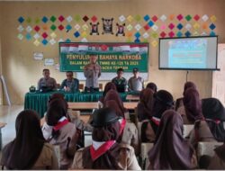 Polsek Linge Hadiri dan Mengisi Kegiatan Penyuluhan Bahaya Narkoba, Hukum, dan Kamtibmas dalam Rangka TMMD ke-126 Kodim 0106/Aceh Tengah