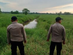 Warga Pangkalan Kerinci Dihimbau Tidak Membakar Lahan, Polsek Turun Langsung