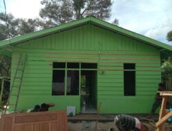 Gotong Royong Satgas TMMD dan Warga, RTLH Ibu Kasnawati Hampir Rampung