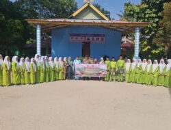 Polsek Pangkalan Kuras Edukasi Green Policing di YPI Al Qosimmiah, Ajak Siswa Cintai Lingkungan