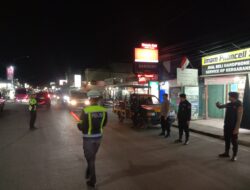 Pamapta Polres Aceh Tengah Gencarkan Patroli Malam, Atur Arus di SPBU dan Cegah Guantibmas